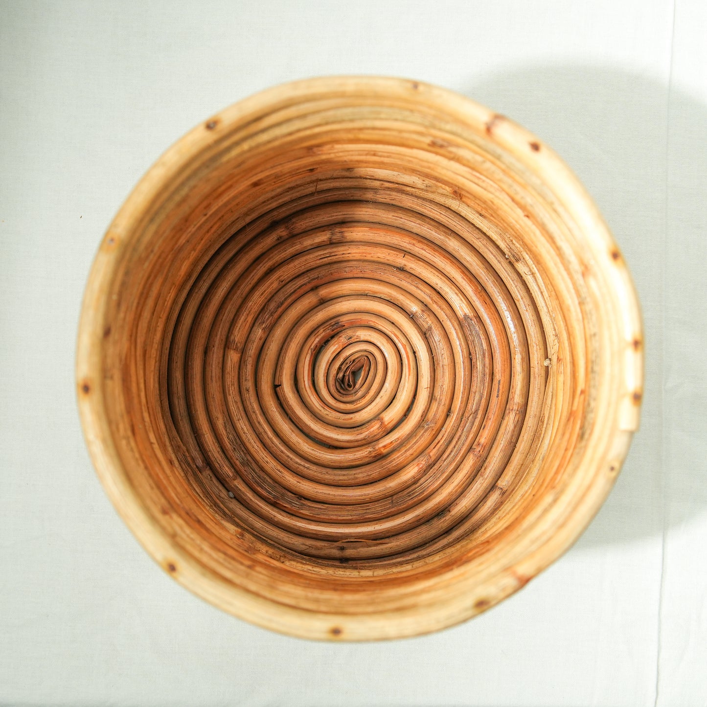 Rattan Coiled Planter Pot