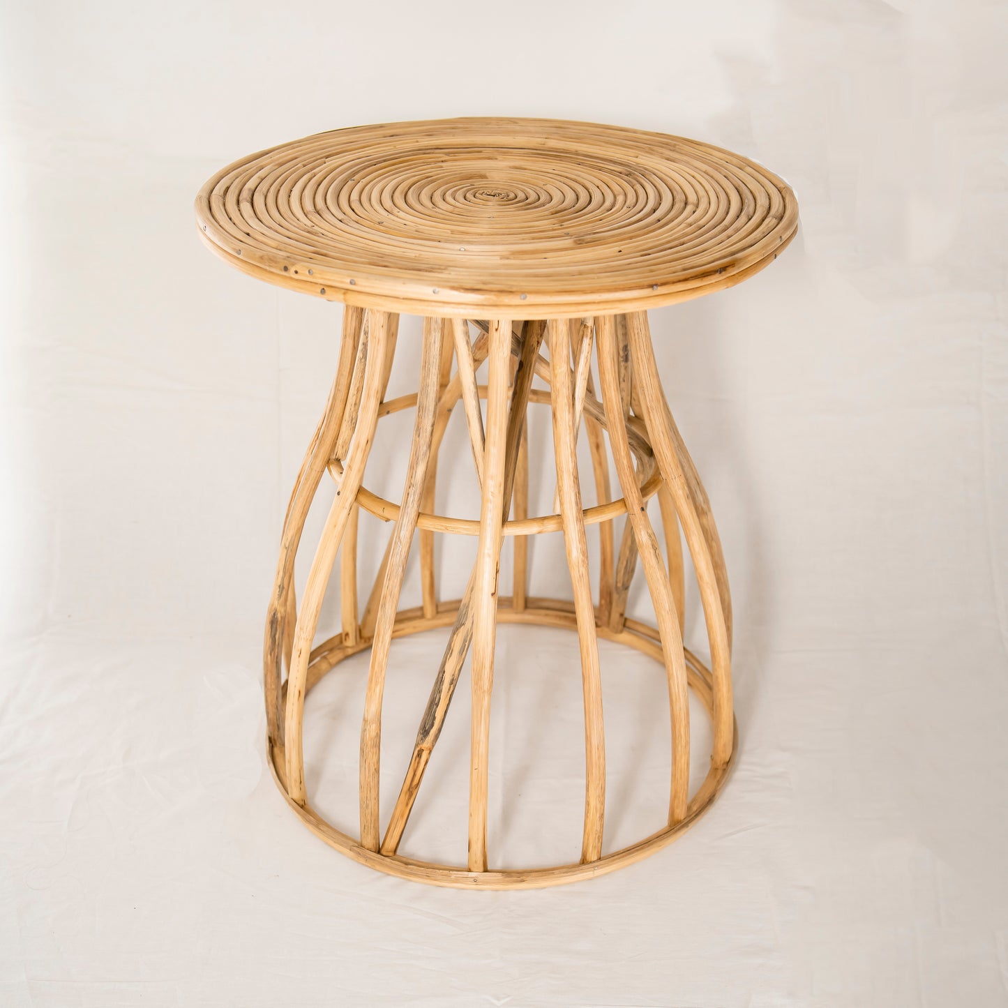Rattan Coiled Coffee Table