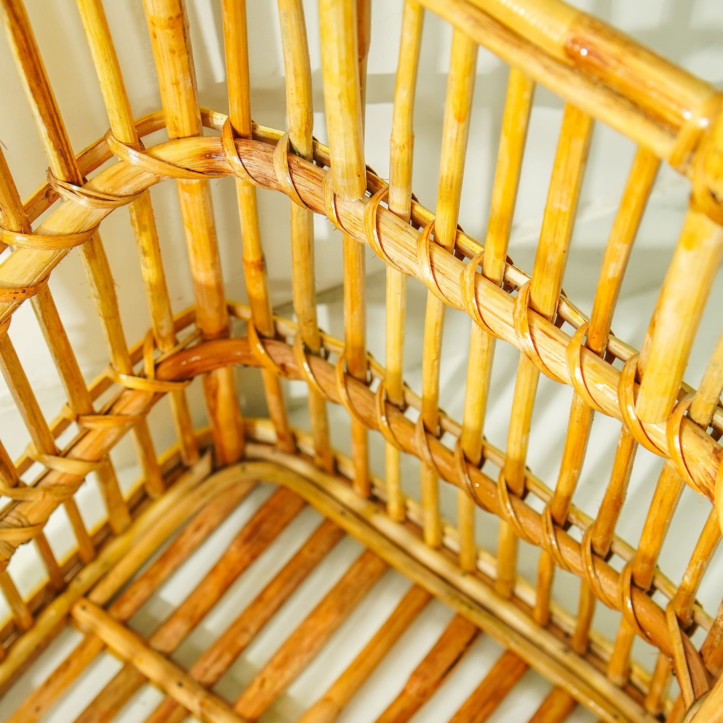 Rattan Rectangular Laundry Basket