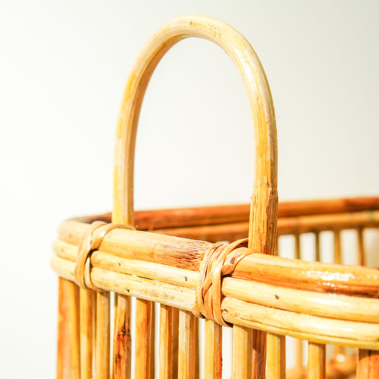 Rattan Rectangular Laundry Basket