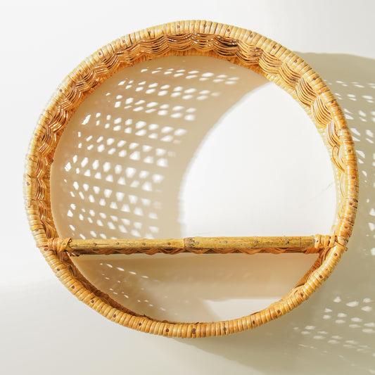 Wicker Wall Shelf