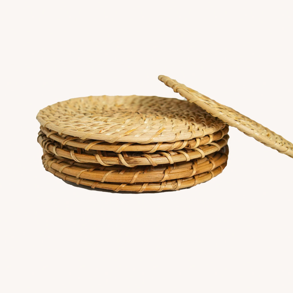 Rattan Trivets