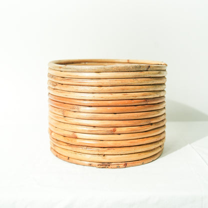 Rattan Coiled Planter Pot