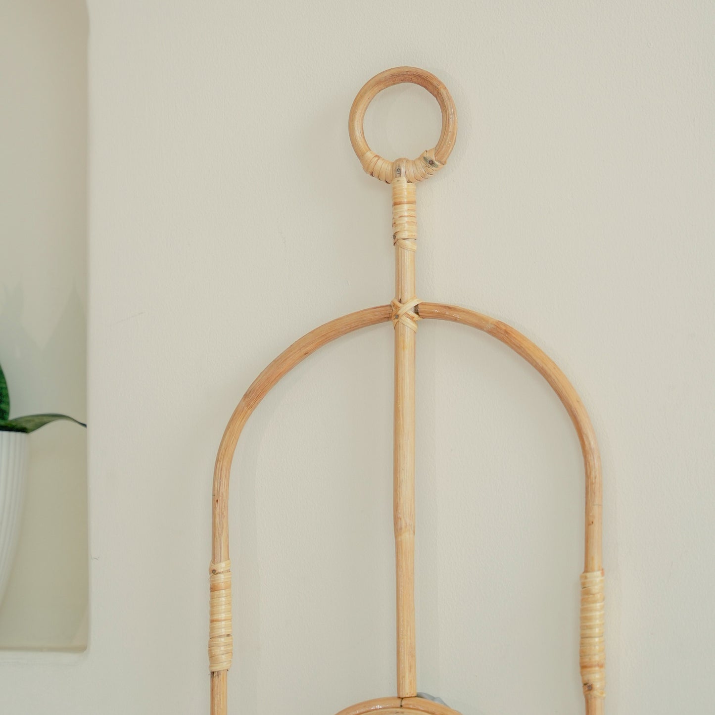 Rattan Montage Mirror