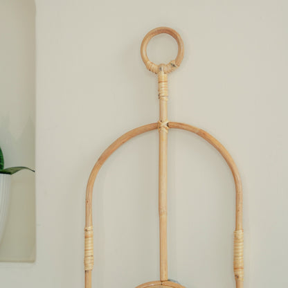 Rattan Montage Mirror