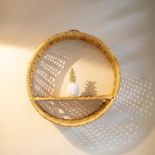 Wicker Wall Shelf