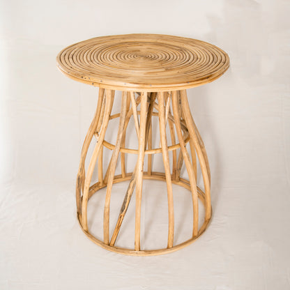 Rattan Coiled Coffee Table