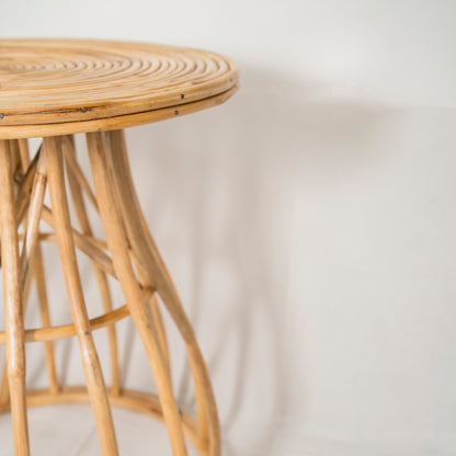 Rattan Coiled Coffee Table